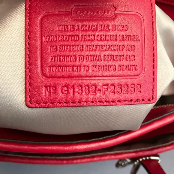 Coach Taylor Gathered Leather Alexis Carryall - Picture 8 of 8